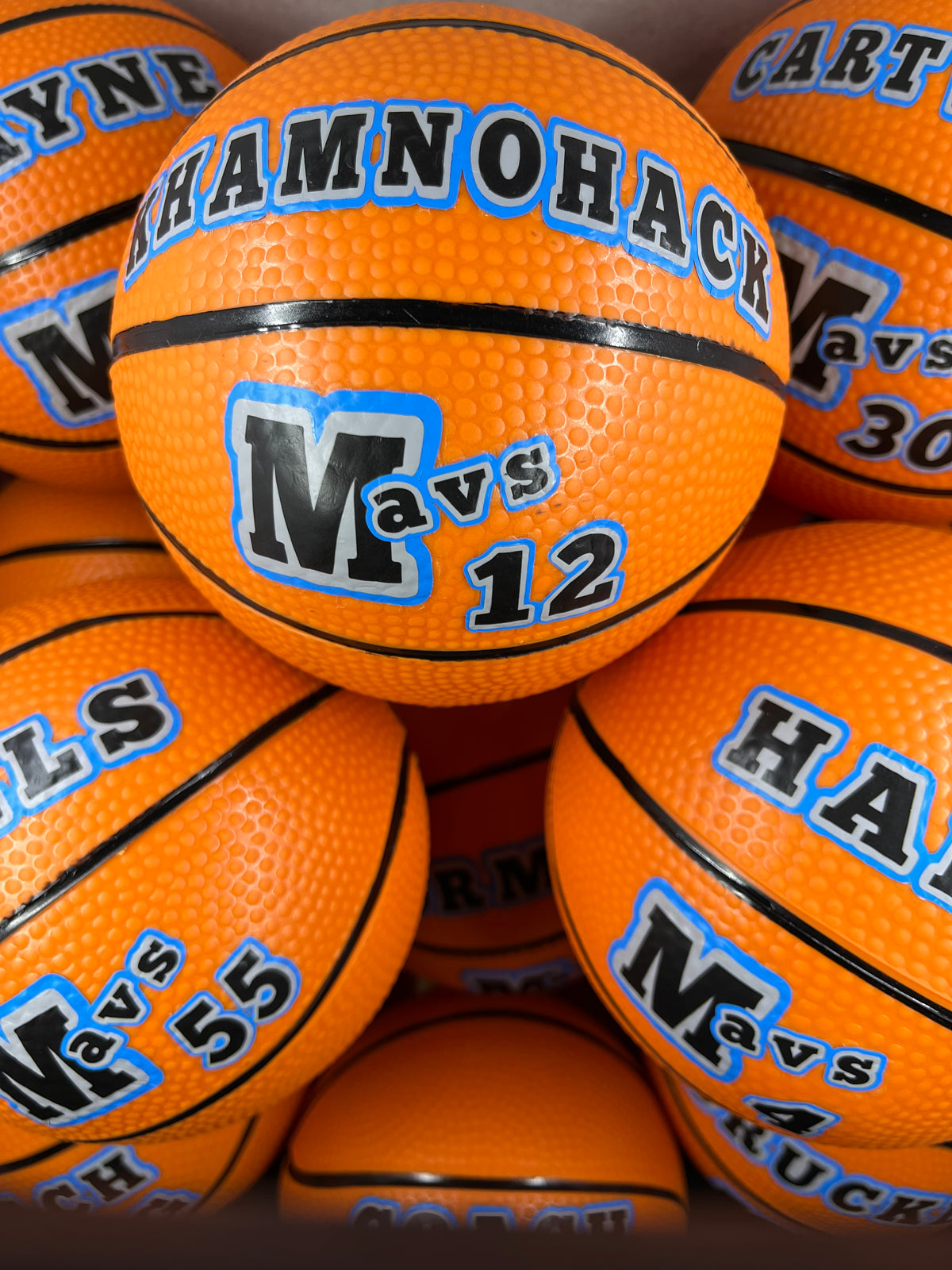 Personalized Basketballs