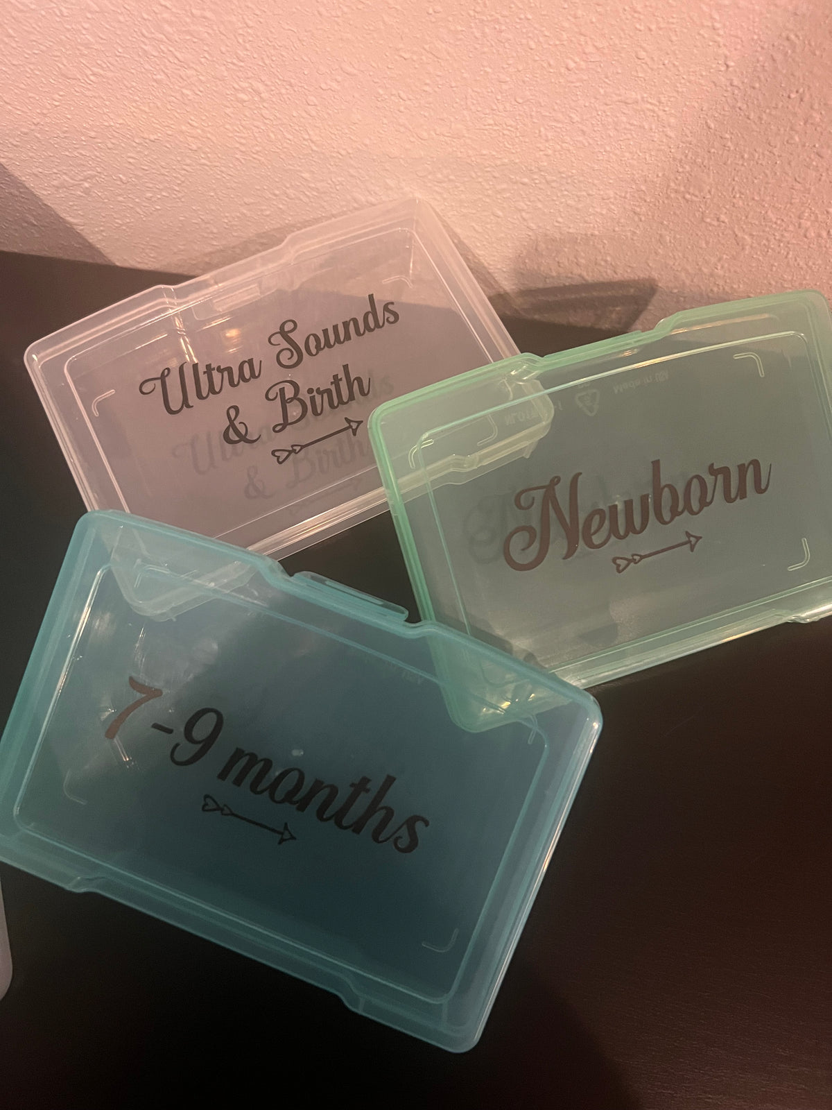Baby’s Milestone Photo Keeper Box