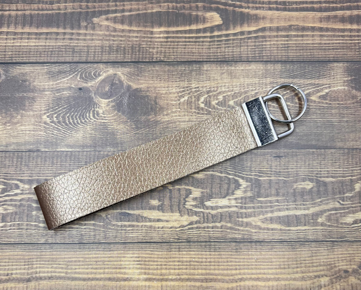 Wristlet Leather Keychains