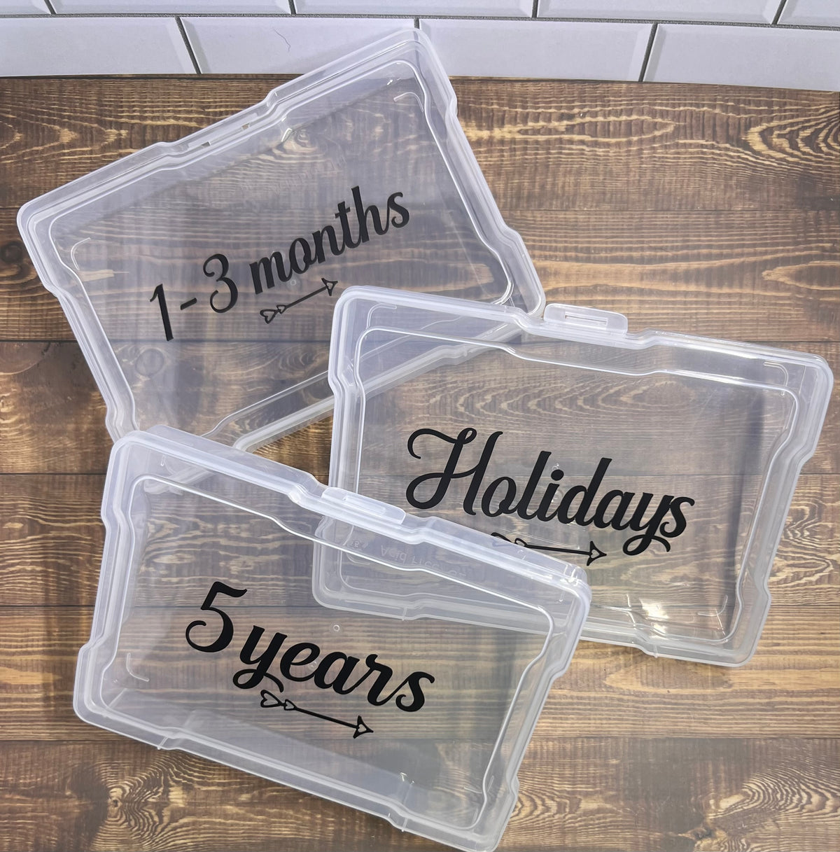 Baby’s Milestone Photo Keeper Box